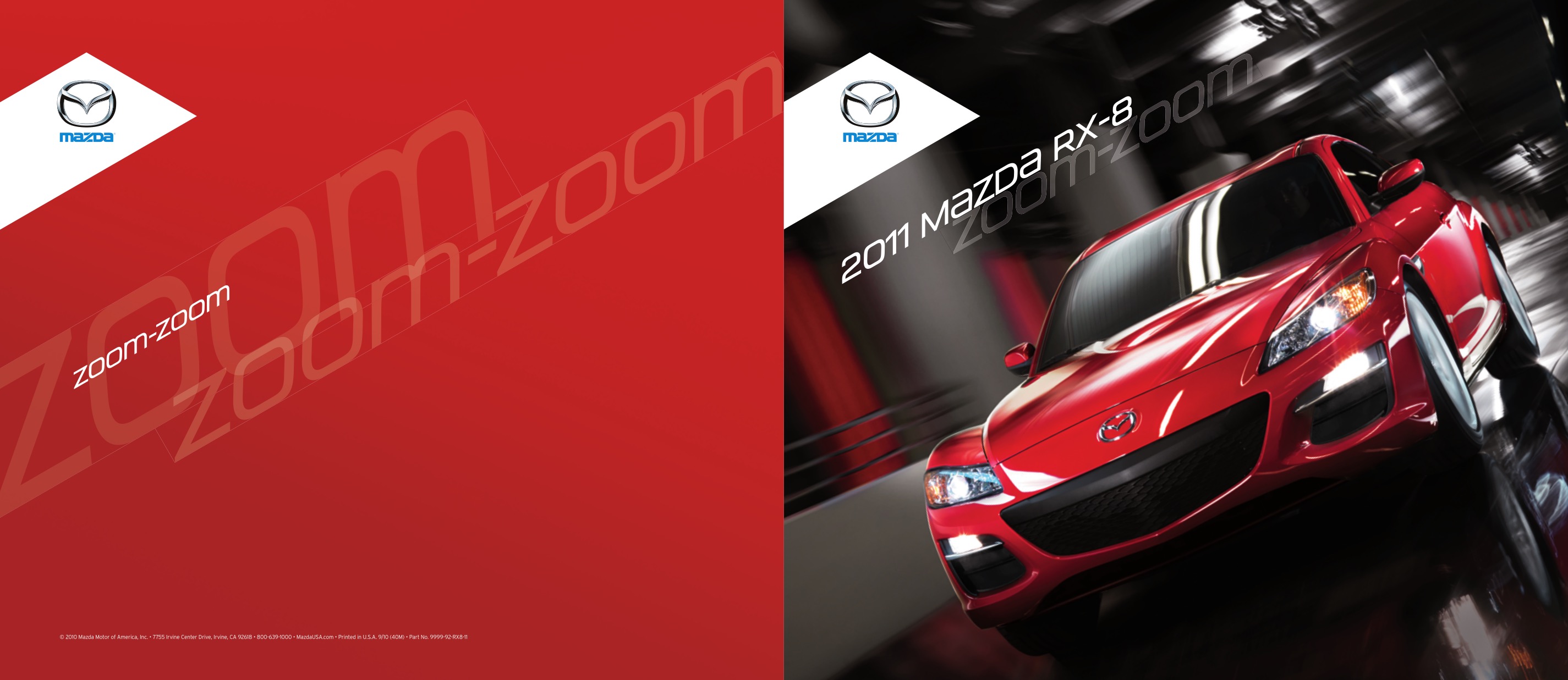 2011 Mazda RX-8 Brochure